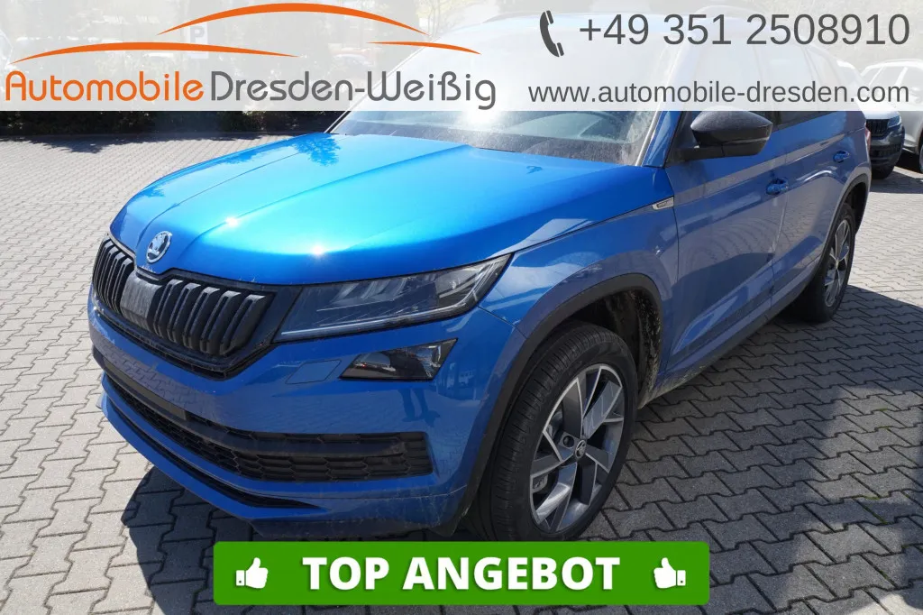 Skoda Kodiaq 2.0 TDI DSG 4X4 SPORTLINE*NAVI*ACC*PANO* Image 2